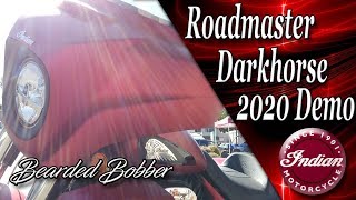 New 2020 Indian Roadmaster Darkhorse quick thoughts and demo ride