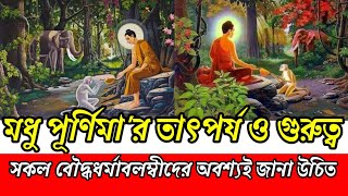 মধু পূর্ণিমা'র তাৎপর্য ও গুরুত্ব || মধু পূর্ণিমা ||Modhu purnima || সকল বৌদ্ধদের অবশ্যই জানা উচিত |