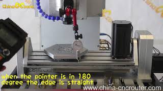 Calibration Step1: How to Calibrate the A axis and B axis in straight line ?