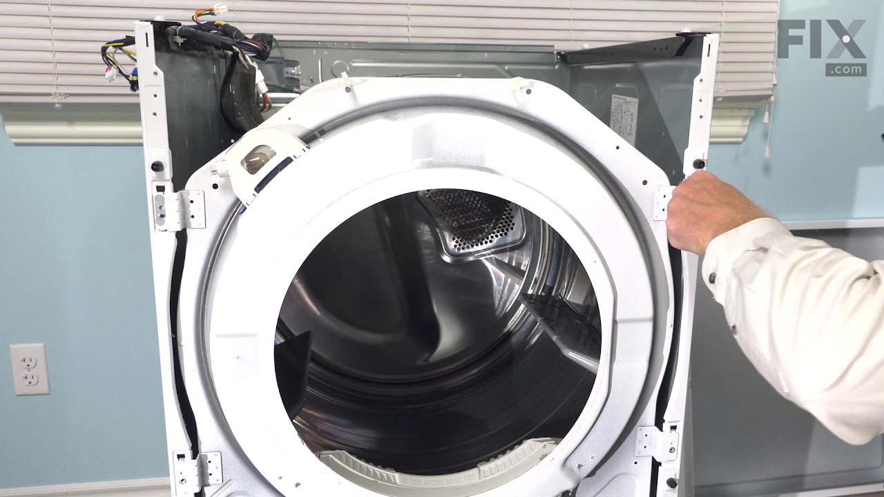 LG Dryer Repair - How To Replace The Thermal Fuse - YouTube