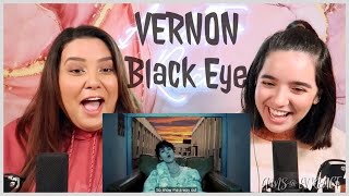 Vernon is in his teenage angst 🎸 Reacting to VERNON 'Black Eye' Official MV | Ams & Ev React