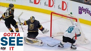 GOTTA SEE IT: Full Overtime Between Sharks And Golden Knights