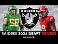 Raiders Draft Grades: All 7 Rounds From 2024 NFL Draft Ft. Brock Bowers, JPJ - AP & Telesco CRUSH IT