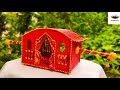 DIY Traditional Wedding Doli/Palki/Palanquin | How To Make Newspaper Palanquin | CraftsLane