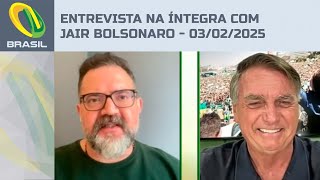 Entrevista na íntegra com Jair Bolsonaro - 03/02/2025