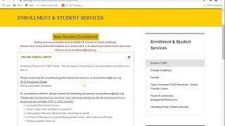 Instructions: Online Enrollment