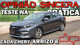 Teste CAOA Chery Arrizo 6 na prática - será que é bom? Leva toda a família com as malas e conforto?