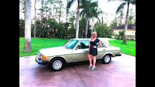 SOLD! 1980 Mercedes-Benz 300D W123 Review \u0026 Test Drive w/MaryAnn For Sale By: AutoHaus of Naples!