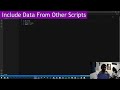 Adobe Scripting QuickTip - Include Data From Other Scripts