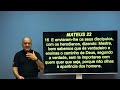 mateus 22 leitura do novo testamento sem comentÁrios