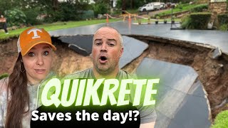 DIY Concrete Bag Retaining Wall $ Saved Us Thousands