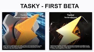 Tasky - First Public Beta