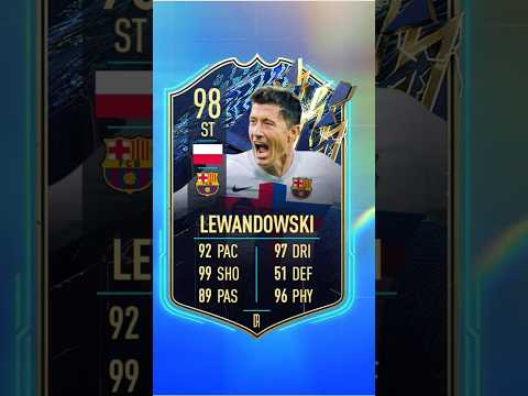 Lewandowski FIFA Cards - YouTube