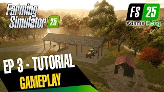 FS25: Como jogar - Plantei MATO e construí uma serraria  | FARMING SIMULATOR 25