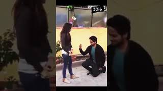 Shannu proposing Deepthi in 2016 old proposing video❤ PART-1