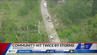 2 tornadoes in 3 months for Johnson County