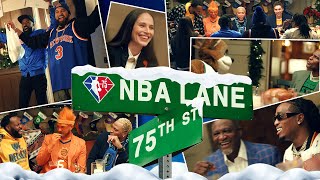 NBA LANE RETURNS! 🎄 A SPECIAL FESTIVE dinner on the Lane FT Pau Gasol and MORE! #NBA75