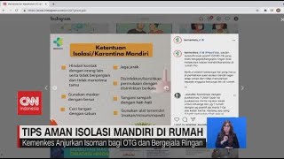 Tips Aman Isolasi Mandiri di Rumah