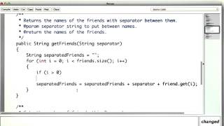 separators - Intro to Java Programming