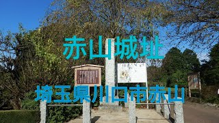 赤山城跡　埼玉県川口市赤山