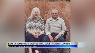 Family members remember George County couple killed in house fire