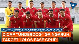 Jadwal Timnas Indonesia di Piala Asia 2023 Lawan Irak, Vietnam, dan Jepang