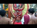 നാഗകാളി തിറ nagakali thira sree kuttikavu bhagavathi kshetram