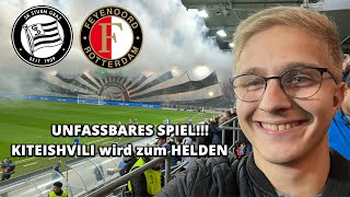 💥 UNFASSBARER ABEND 💥 | LAST MINUTE SIEG ⚫⚪ | Sturm Graz vs. Feyenoord Rotterdam