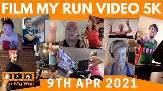 Zwift Run Live - Film My Run Video 5K