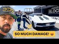 TOW TRUCK FAIL DAMAGES SKETCHY MECHANICS LAMBORGHINI…..