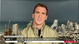 SA-Israel ICJ case | Israel responds to South Africa's allegations: Trent Murray