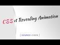 Pure CSS Text Reveal Animation Effects | CSS Text Animation
