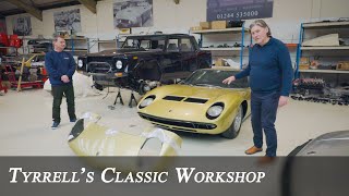 The Italian Jobs - Ferrari and Lamborghini Restorations | Tyrrell's Classic Workshop