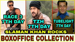 Boxoffice Collection Race 3,Tiger zinda hai,Tubelight,Salman khan last 3 movies Collection,Race 3
