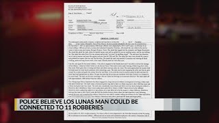 Serial robbery suspect behind bars