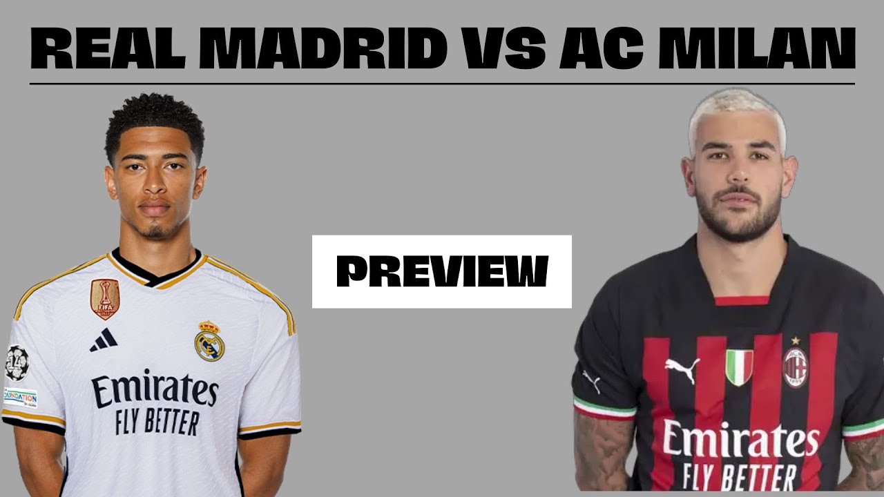 First Pre-Season Game! Real Madrid Vs AC Milan Preview! - YouTube