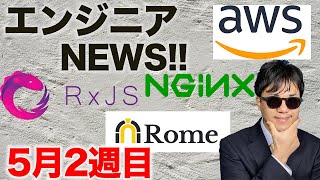 Nginxのシェア率がApacheを抜く | Amazon CloudFront Functions リリース | JSツールチェーンの統一を目指すRome | RxJS 7.0.0リリース