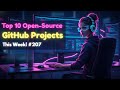 10 new GitHub Projects: Open Source AI, Native UI, & Decentralized Inference (React, Rust, Python)