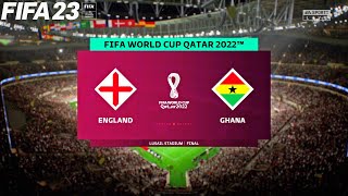 FIFA 23 | England vs Ghana - World Cup Final - Full Gameplay