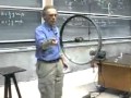 Wheel momentum Walter Lewin