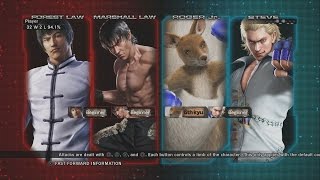 Tekken Tag Tournament 2 - PS3 - Marshall and Forest Law Story Gameplay