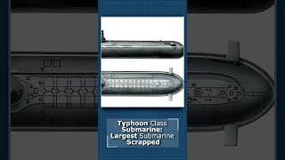 Typhoon Class Submarine: Largest Submarine Scrapped #submarine #nuclear #russia