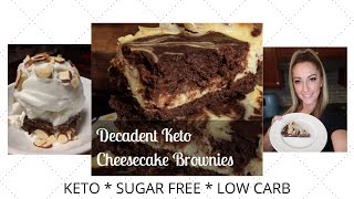 Decadent Brownie Cheesecake 1.75 NET CARBS!