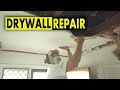 How to Repair Water Damaged Drywall Ceiling after Pipe Burst