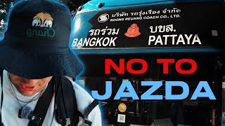 Z Bangkoku do PATTAYA 🇹🇭 Najtańszy BUS, GDZIE i JAK oraz PROBLEMY 😬