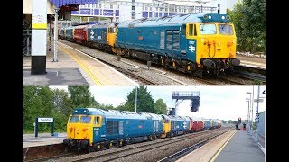 50007 + 50049 + D821 + 50044 + 50035 + D1015 pass Twyford and Swindon on 0Z50    04/09/17