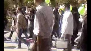 28 Sept 2009 Tehran University students protest against the government of Iran