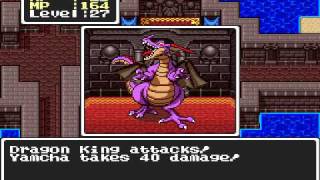 Dragon Quest I SFC Battle with King Dragon (Dragonlord) [18]