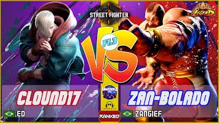 SF6 REPLAY 💥💥 clound17 (Ed) VS zangief-bolado (zangief) 💥💥 High level gameplay