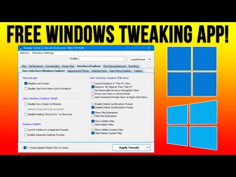 Tweak Your Windows Settings and Configuration with the Free Tweaky Tool